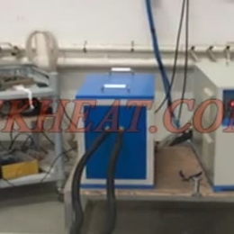40KW MF induction heater with tilting furnace