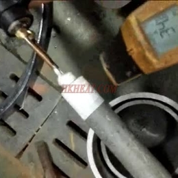 custom-build handheld flexible induction coil with uhf induction heater