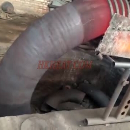 induction bending steel pipeline