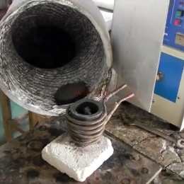 induction forging steel by hf induction heater