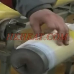 induction sealing polymer pipe ends by heating steel ring