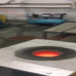 tilting furnace for induction melting copper