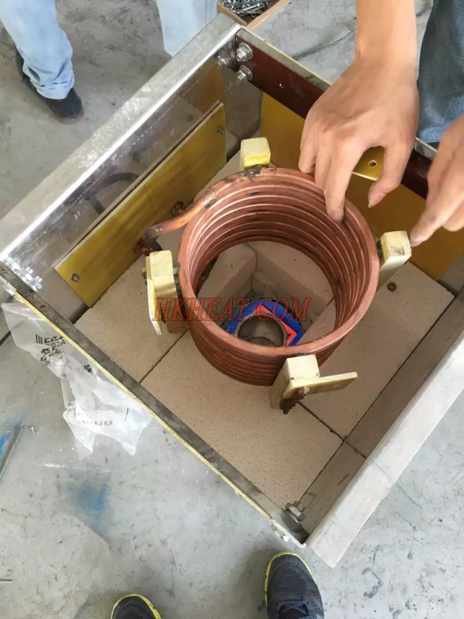 return-blank type induction furnace for melting SS-Steel (3)