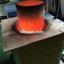 electric return-blank type induction melting furnace