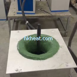 induction furnace for melting SS-Steel pipe