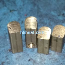 sample from induction continuous casting machine