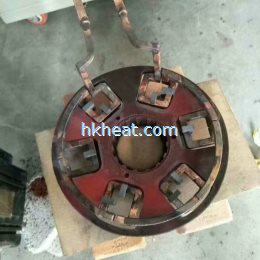 customized induction coils based on the shape of the workpiece