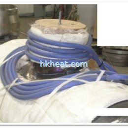 air cooled flexible induction coils for preheating or post-welding