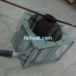 air cooled induction coil for forging work  by DSP air cooled induction heating machine