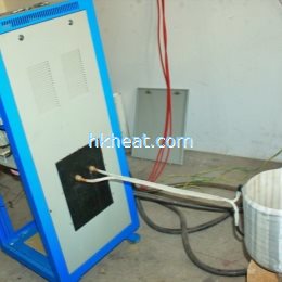 custom-build induction coil for heating rotor