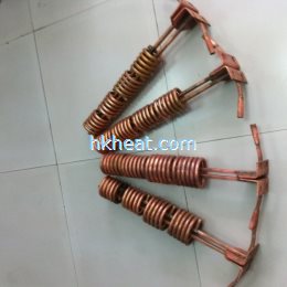 custom design induction coil for heating inner bore (inwall)