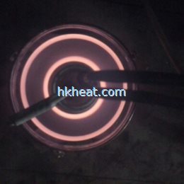 custom-design induction coil for heating inwall and margin of the steel wheel