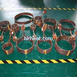 customized helical induction coils