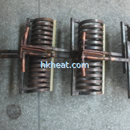 customized helical induction coils for rf induction heaters