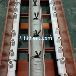 customized induction coil for forging works with series connection