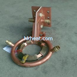 customized induction coil for quenching surface of motor axle