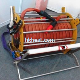 flexible induction coil with shelf
