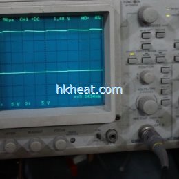 how to fix machine with oscilloscope by photos