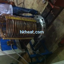 induction coil for shrink fitting