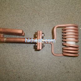 induction coil from square copper pipe