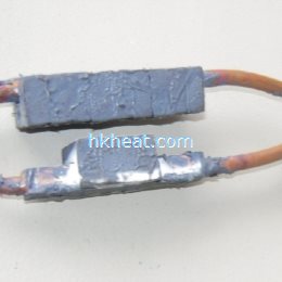 induction coil with magnetic ferrite