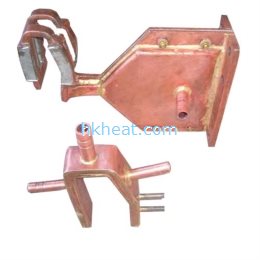 induction hardening coil for zinc plate