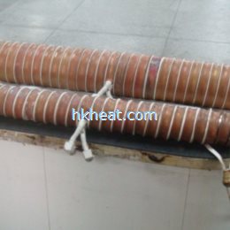 long induction coil for forging