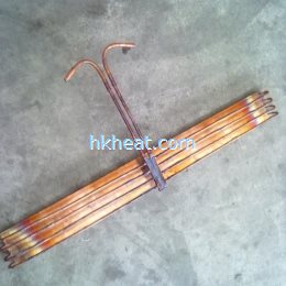 parallel induction coil with copper slice