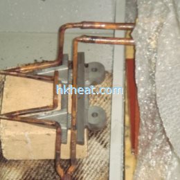 special induction coil for quenching knife