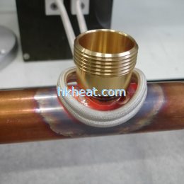 induction brass soldering