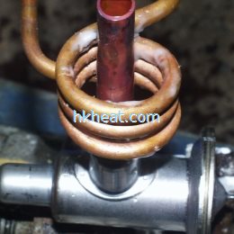 induction brazing copper fittings