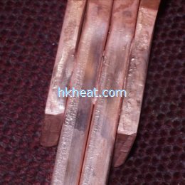 induction brazing copper to copper