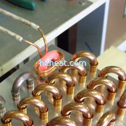 uhf induction brass solder