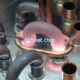 uhf induction brass soldering
