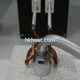 uhf induction brazing stainless pipe
