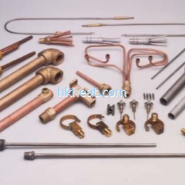 induction brazed components