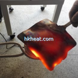induction annealing ss steel plate on one side