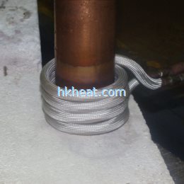 induction annealing copper tubing