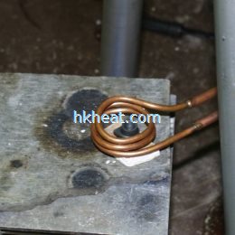 induction annealing of locknut