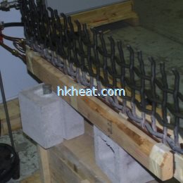 induction annealing woven wire