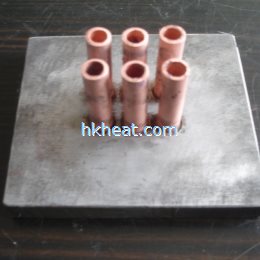 induction brass solder copper pipes