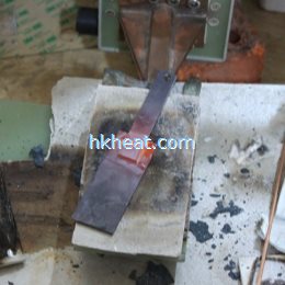 induction brass soldering sheet copper