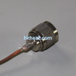 induction brazing fiber interface