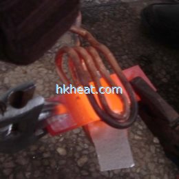 induction brazing carbide knife