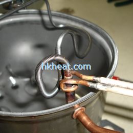 induction brazing copper pipes