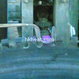 induction brazing saw tooth