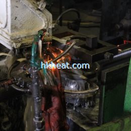 induction brazing steel pipe gap