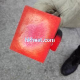 induction forging ss steel block