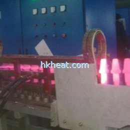 medium frequency induction forging large screws