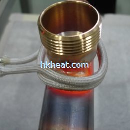 ultra-high frequency induction brass solder